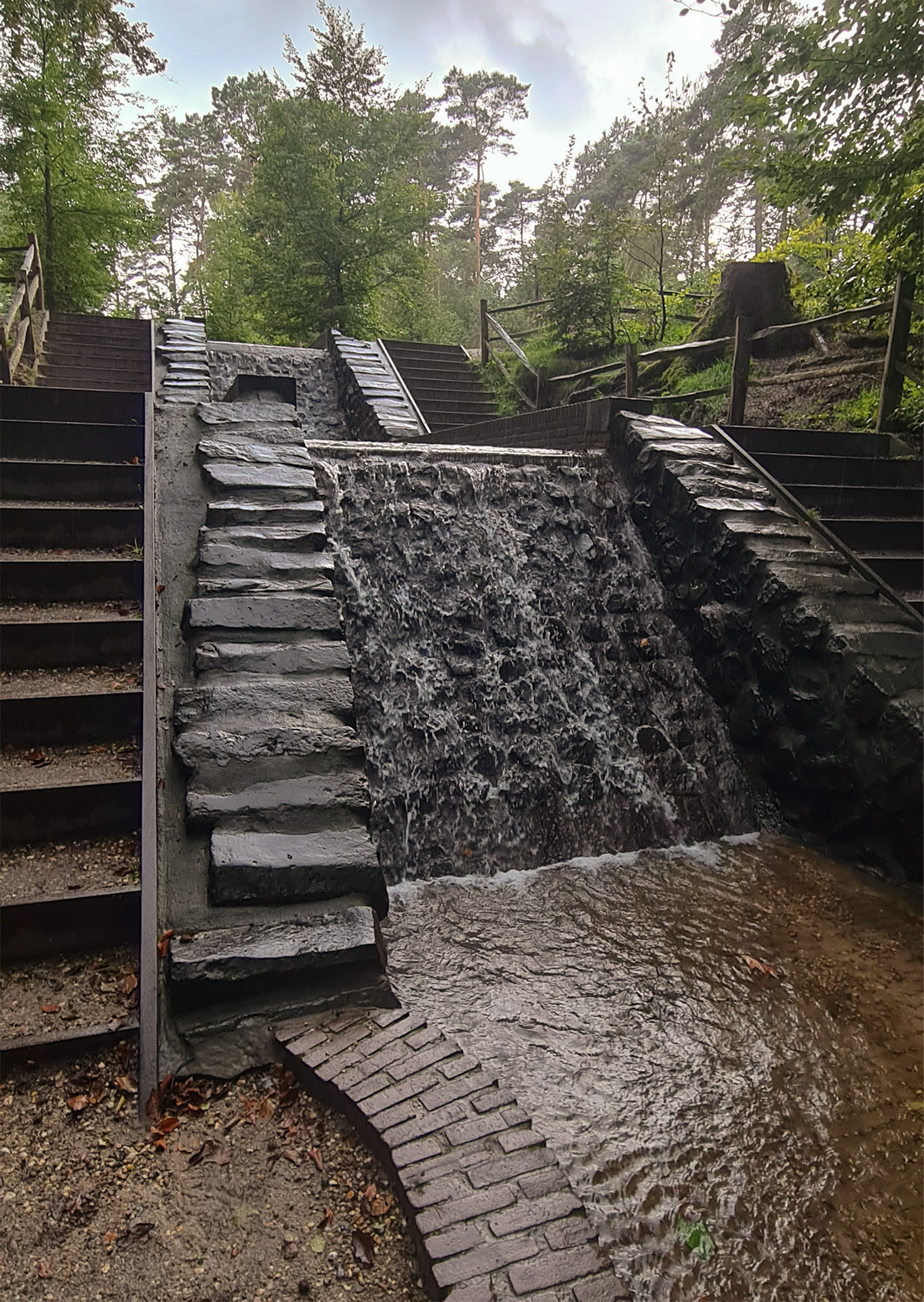 Wandelroute Gelderland De Loenense waterval